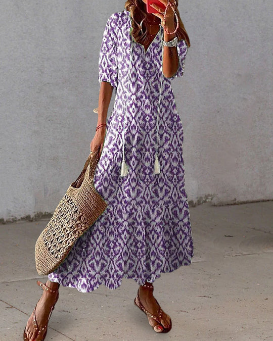 Emorra™ | Boho Tummy Coverage Dress