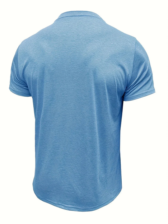 Varo™ | Elegant Round Neck T Shirt With Pocket