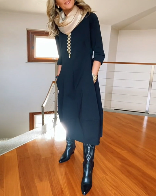 Rosia™ |Chic Midi Dress