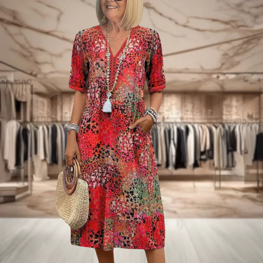 Aria™ | Polished Comfort Dress