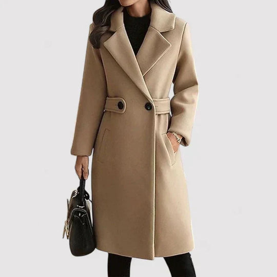 Luvina™ | The Belted Elegance Coat