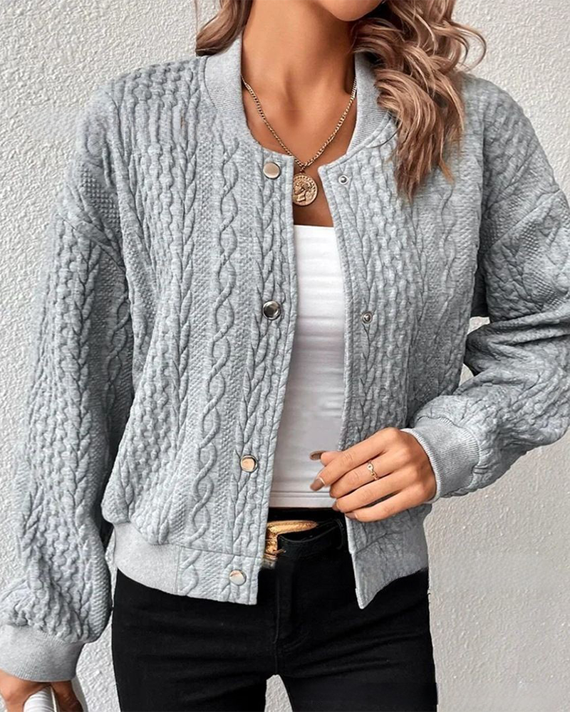 Evelith™ - Elegant Textured Cardigan