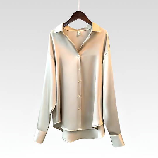 Velinya™ | Satin shirt for women