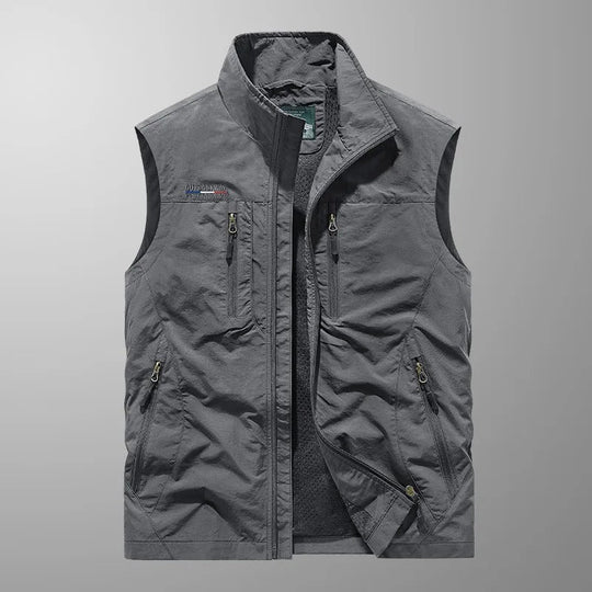 Bray™ | Multi-Pocket Breathable Outdoor Cargo Vest