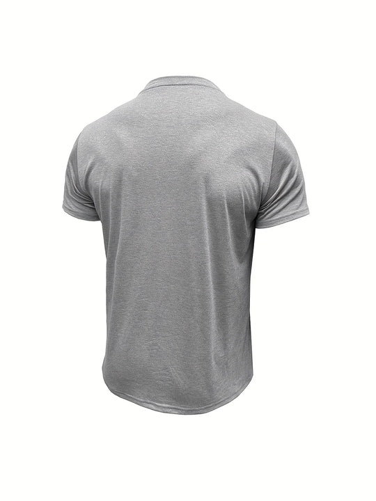Varo™ | Elegant Round Neck T Shirt With Pocket