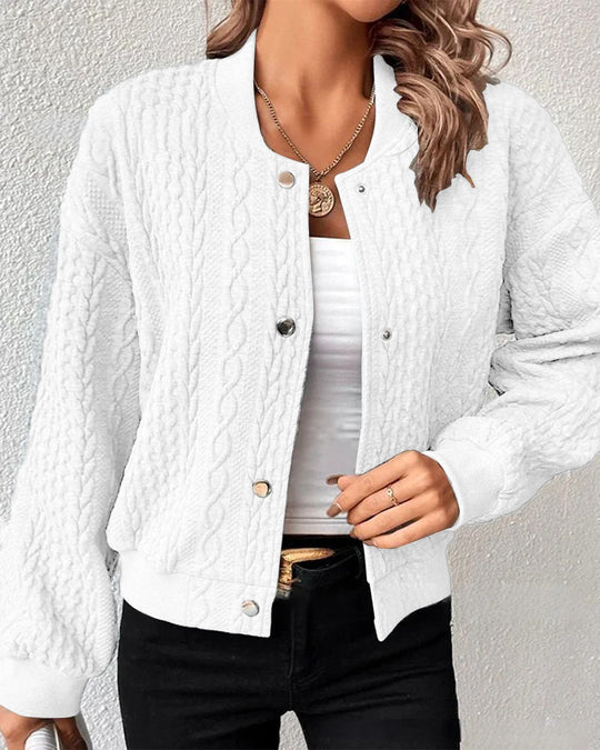 Evelith™ - Elegant Textured Cardigan