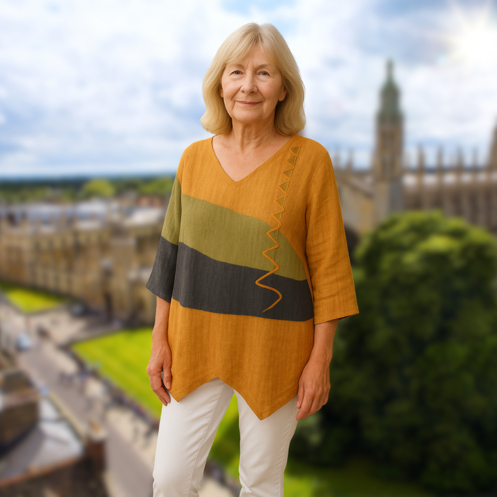 Vionna™ | Artistic V-Neck Tunic