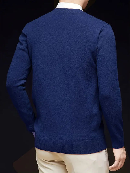 Pique™ | Men's V-Neck Knit Sweater