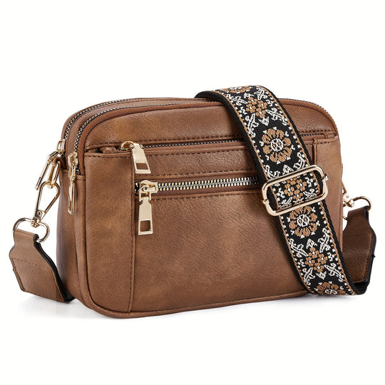 Thalena™ | Crossbody Vegan Leather  Bag