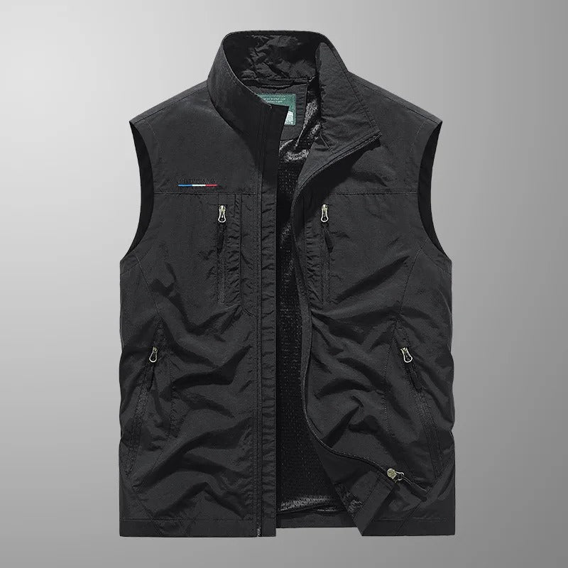Bray™ | Multi-Pocket Breathable Outdoor Cargo Vest