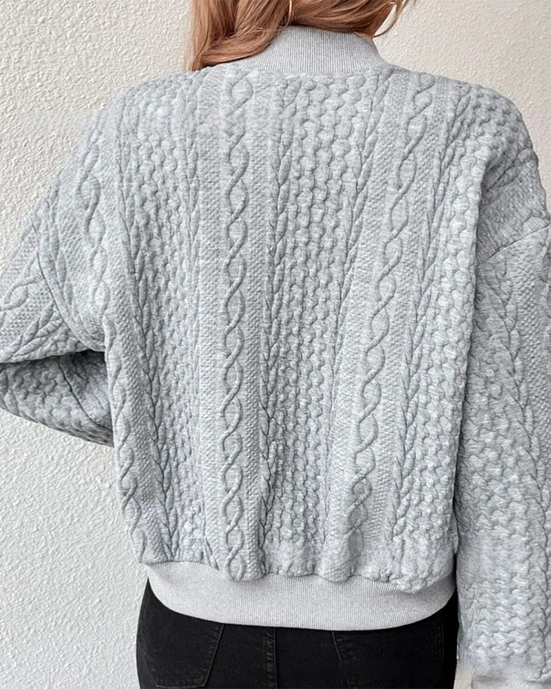 Evelith™ - Elegant Textured Cardigan