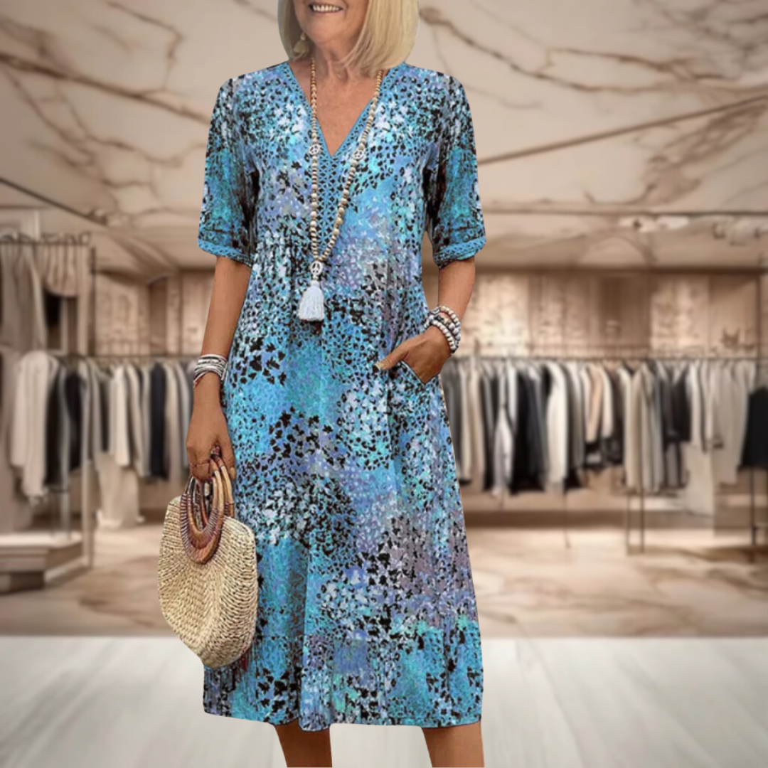 Aria™ | Polished Comfort Dress