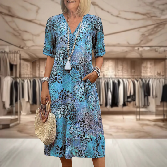 Aria™ | Polished Comfort Dress