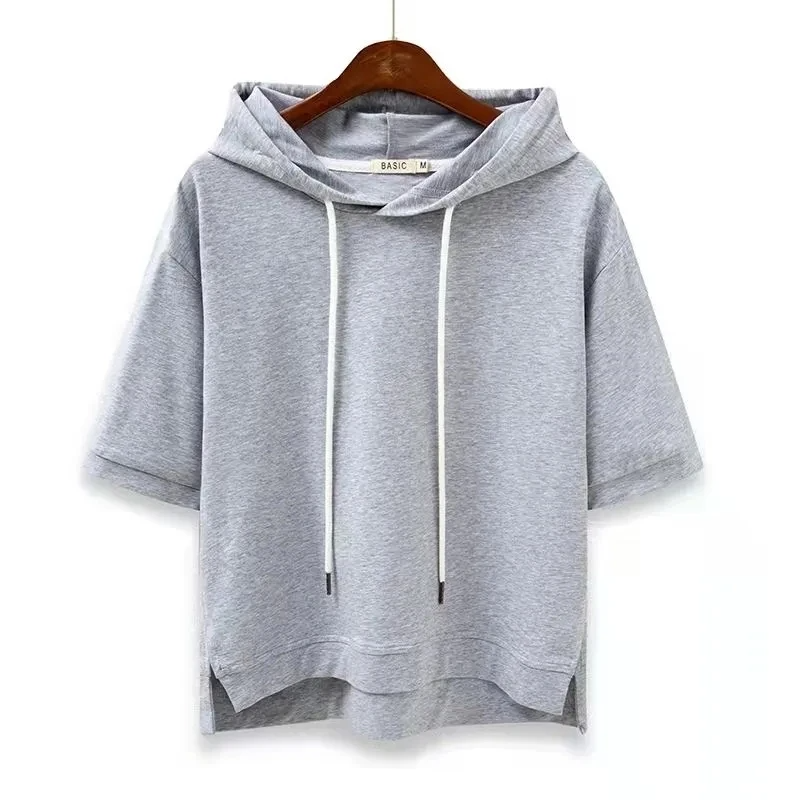 CLARISSE™ |SHORT-SLEVE HOODIE