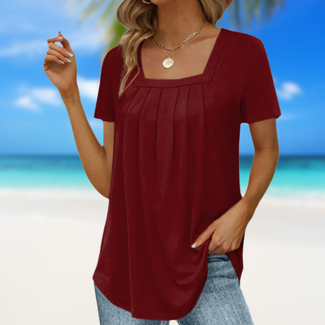 Lila – Breezy Summer Blouse