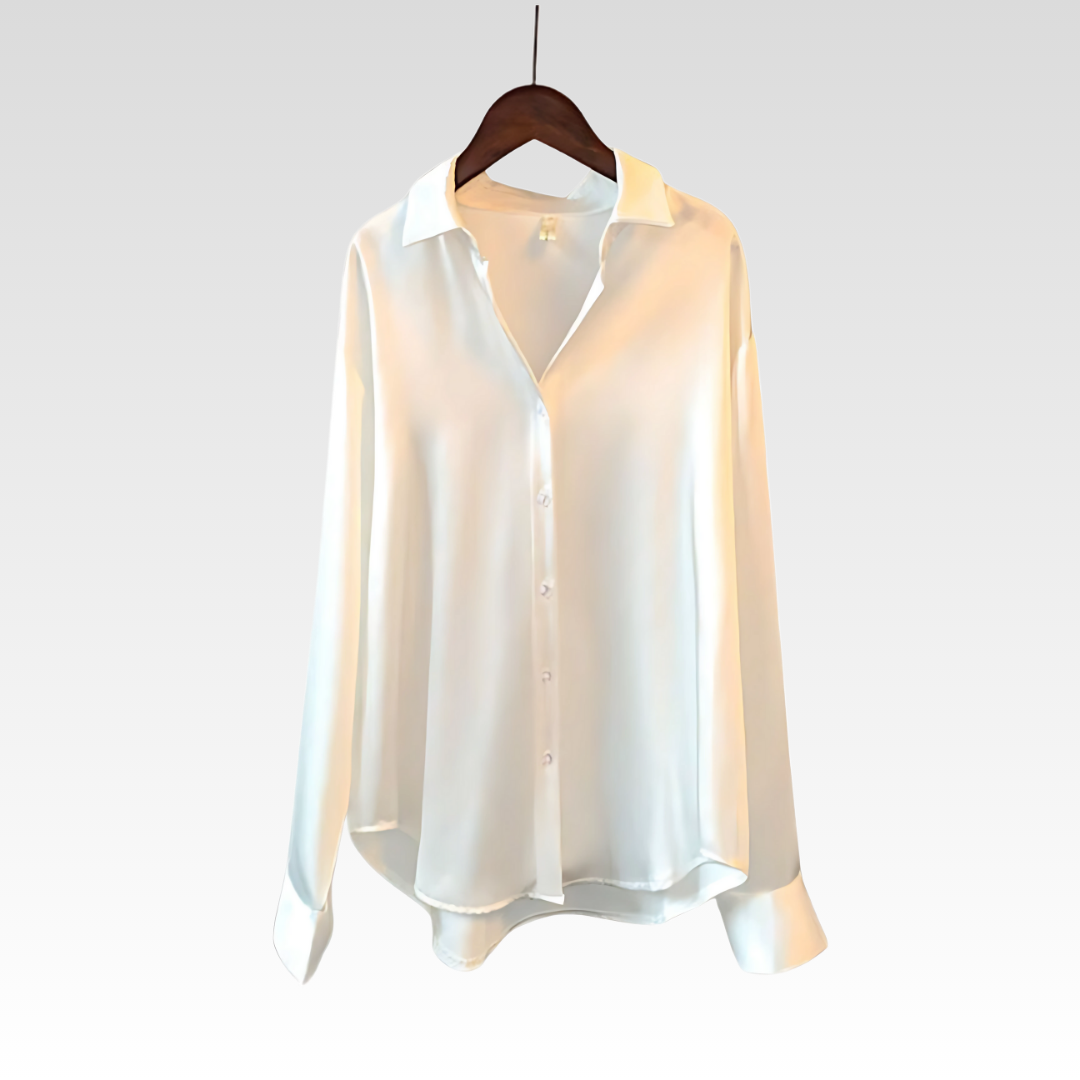 Velinya™ | Satin shirt for women
