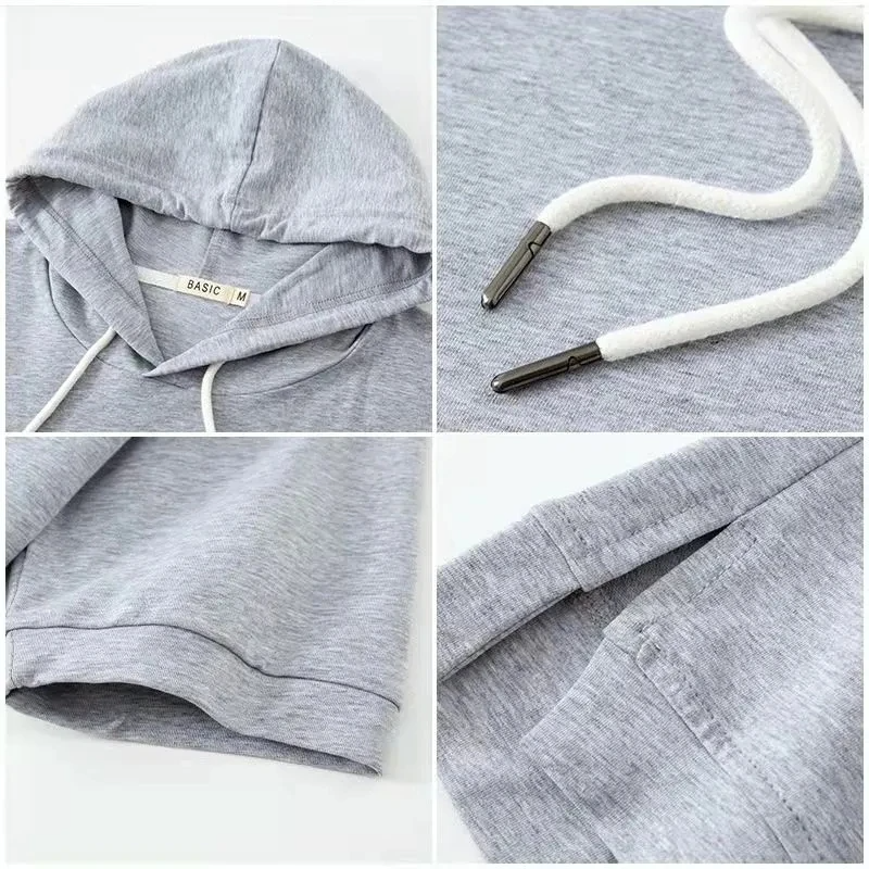 CLARISSE™ |SHORT-SLEVE HOODIE