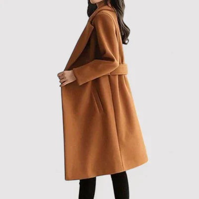 Luvina™ | The Belted Elegance Coat