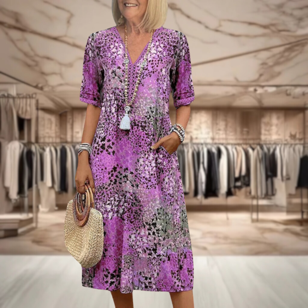 Aria™ | Polished Comfort Dress