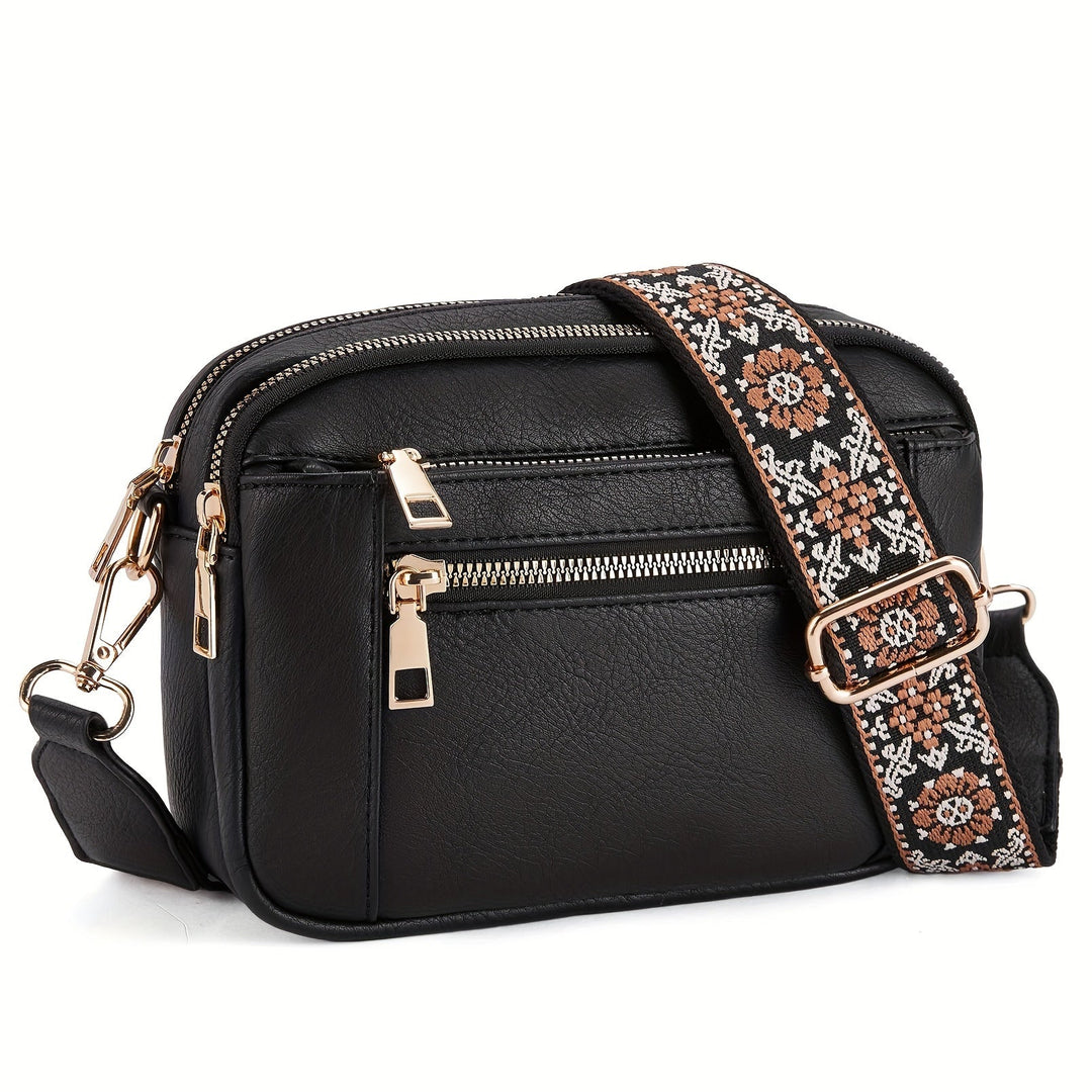 Thalena™ | Crossbody Vegan Leather  Bag