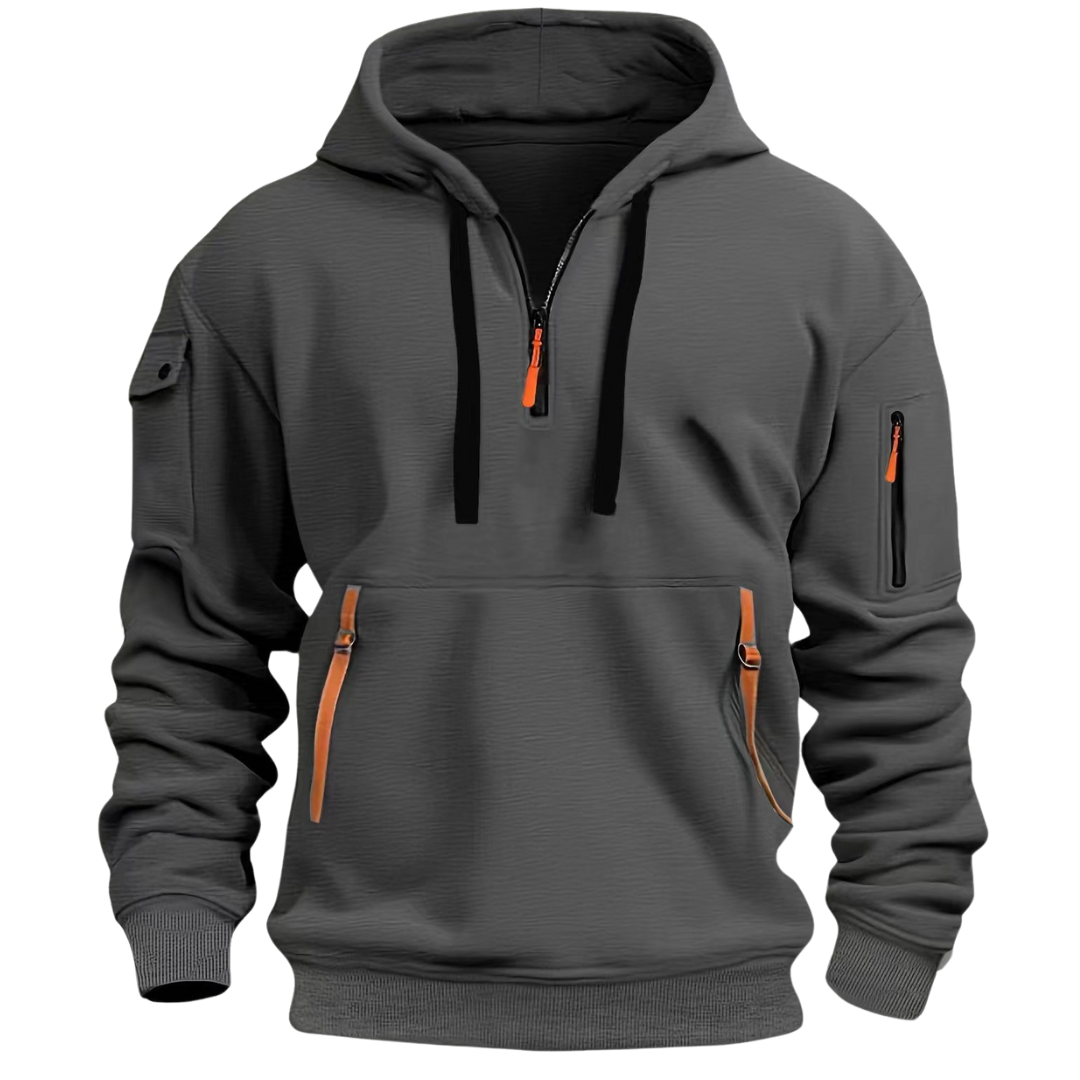 Varen™ | Long Sleeve Multi Pocket Hoodie