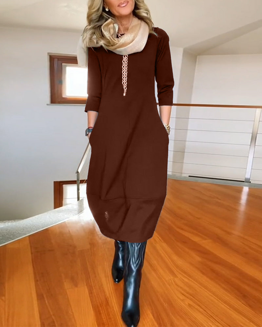 Rosia™ |Chic Midi Dress