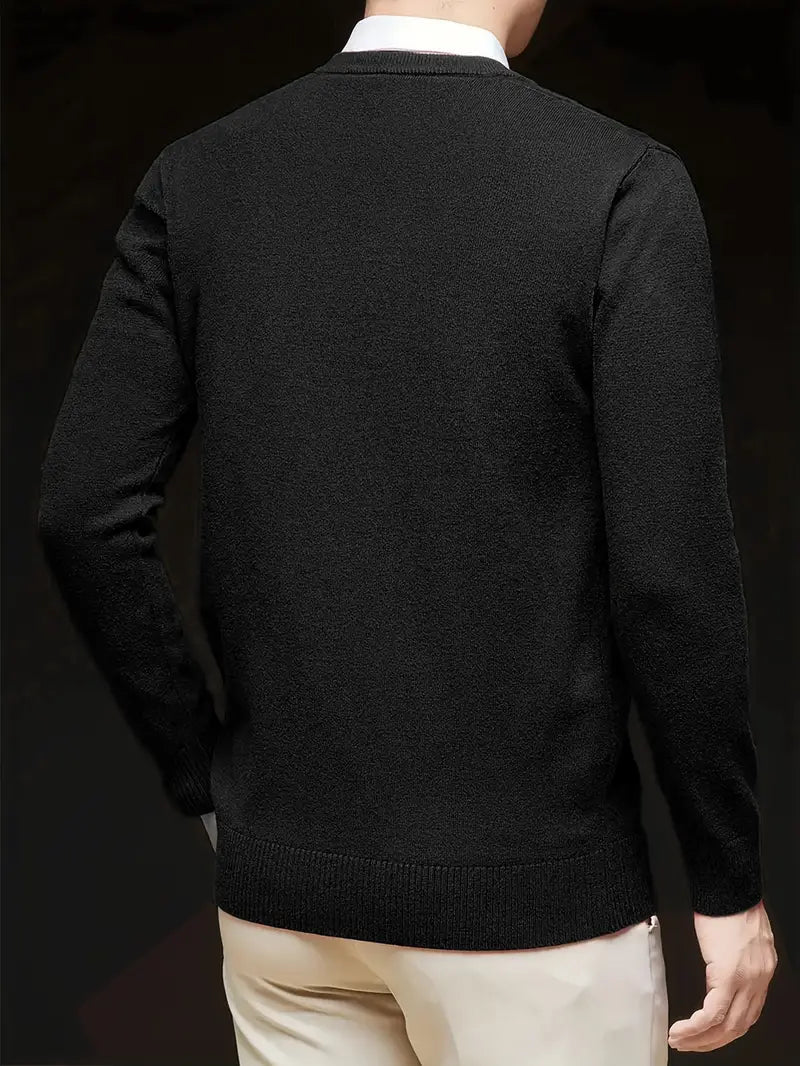 Pique™ | Men's V-Neck Knit Sweater