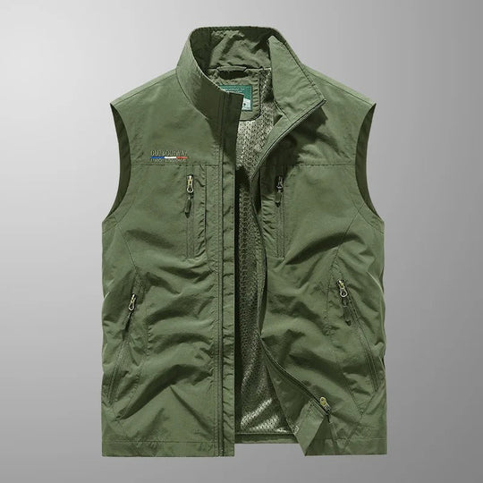 Bray™ | Multi-Pocket Breathable Outdoor Cargo Vest