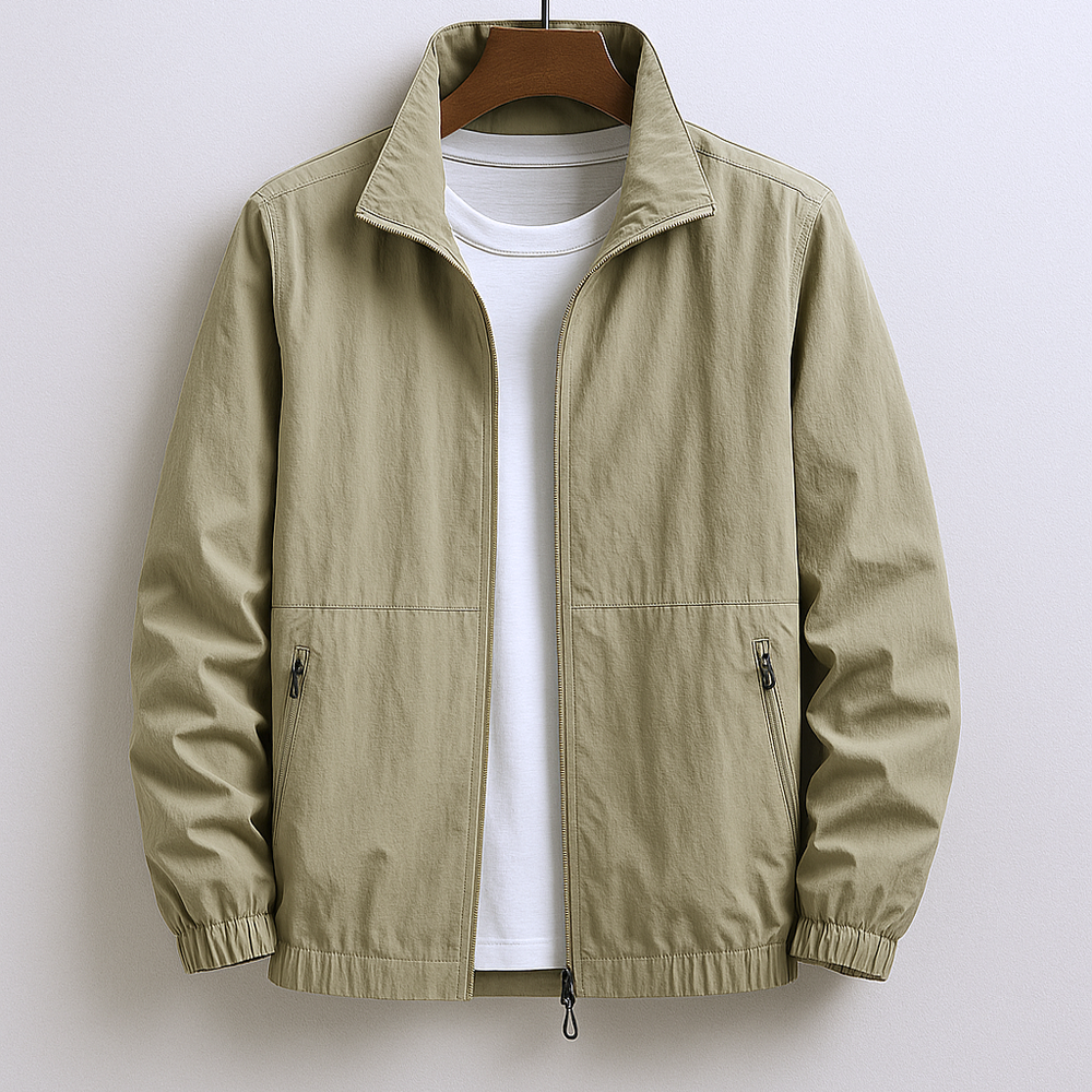Renzo™ | Casual Lightweight Stand Collar Jacket