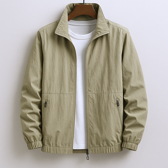 Renzo™ | Casual Lightweight Stand Collar Jacket