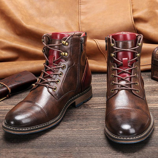 Jaxon™ |Handcrafted Luxe Oxford Boots