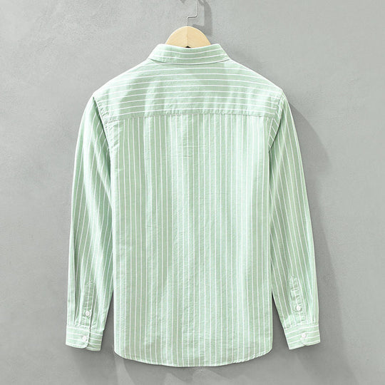 Velric™ | Chic Cotton Striped Over Shirt