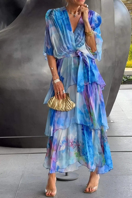 Angela - Chic chiffon dress