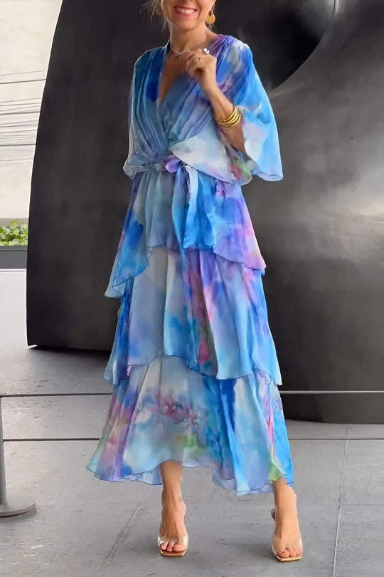 Angela - Chic chiffon dress
