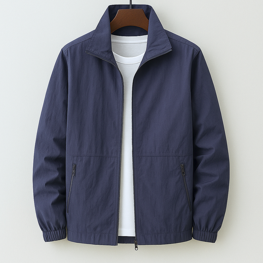 Renzo™ | Casual Lightweight Stand Collar Jacket