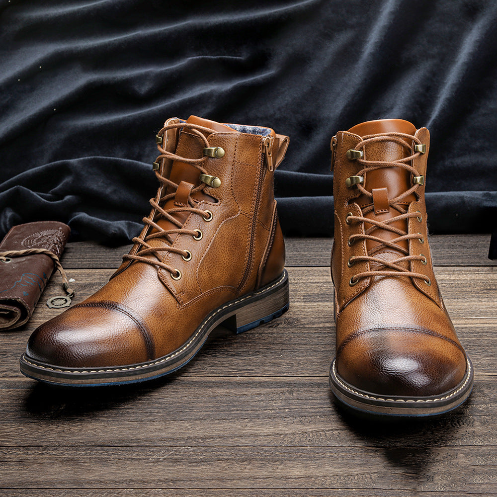 Jaxon™ |Handcrafted Luxe Oxford Boots