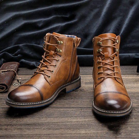 Jaxon™ |Handcrafted Luxe Oxford Boots