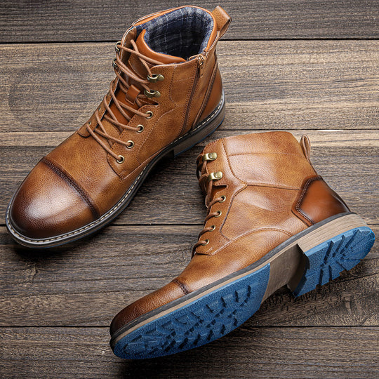 Jaxon™ |Handcrafted Luxe Oxford Boots