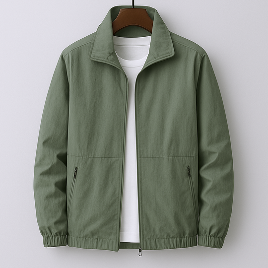 Renzo™ | Casual Lightweight Stand Collar Jacket