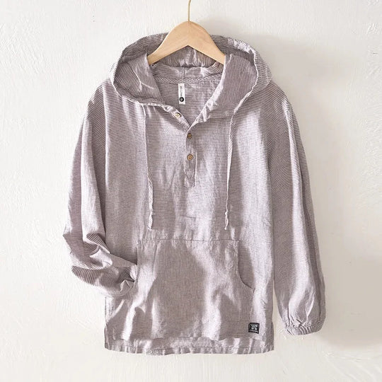 ANDORA LINEN HOODIE