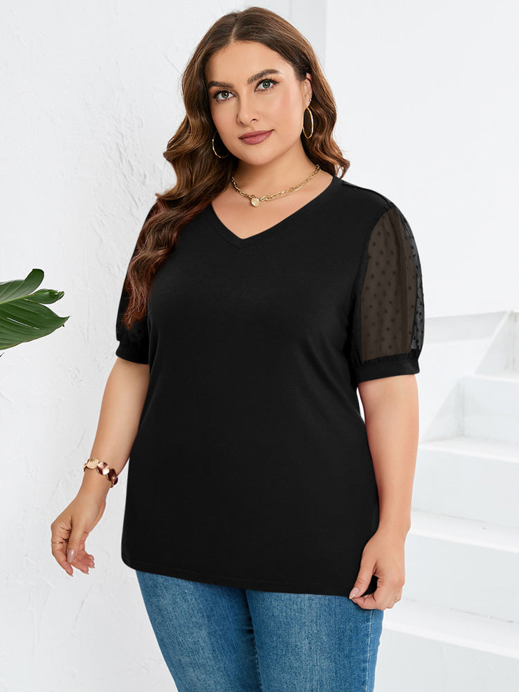 Emelle™ | Elegant Top With V-neck