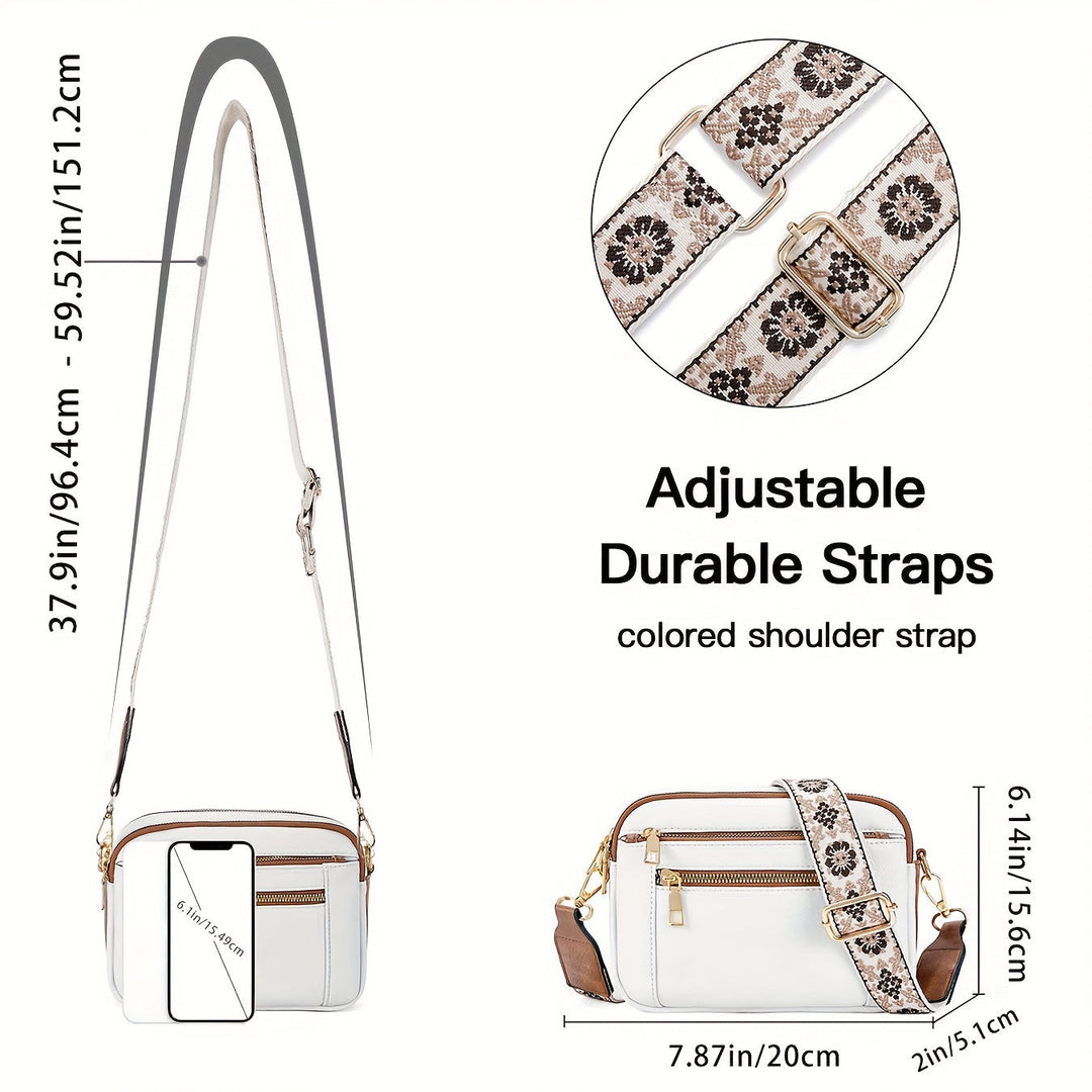 Thalena™ | Crossbody Vegan Leather  Bag