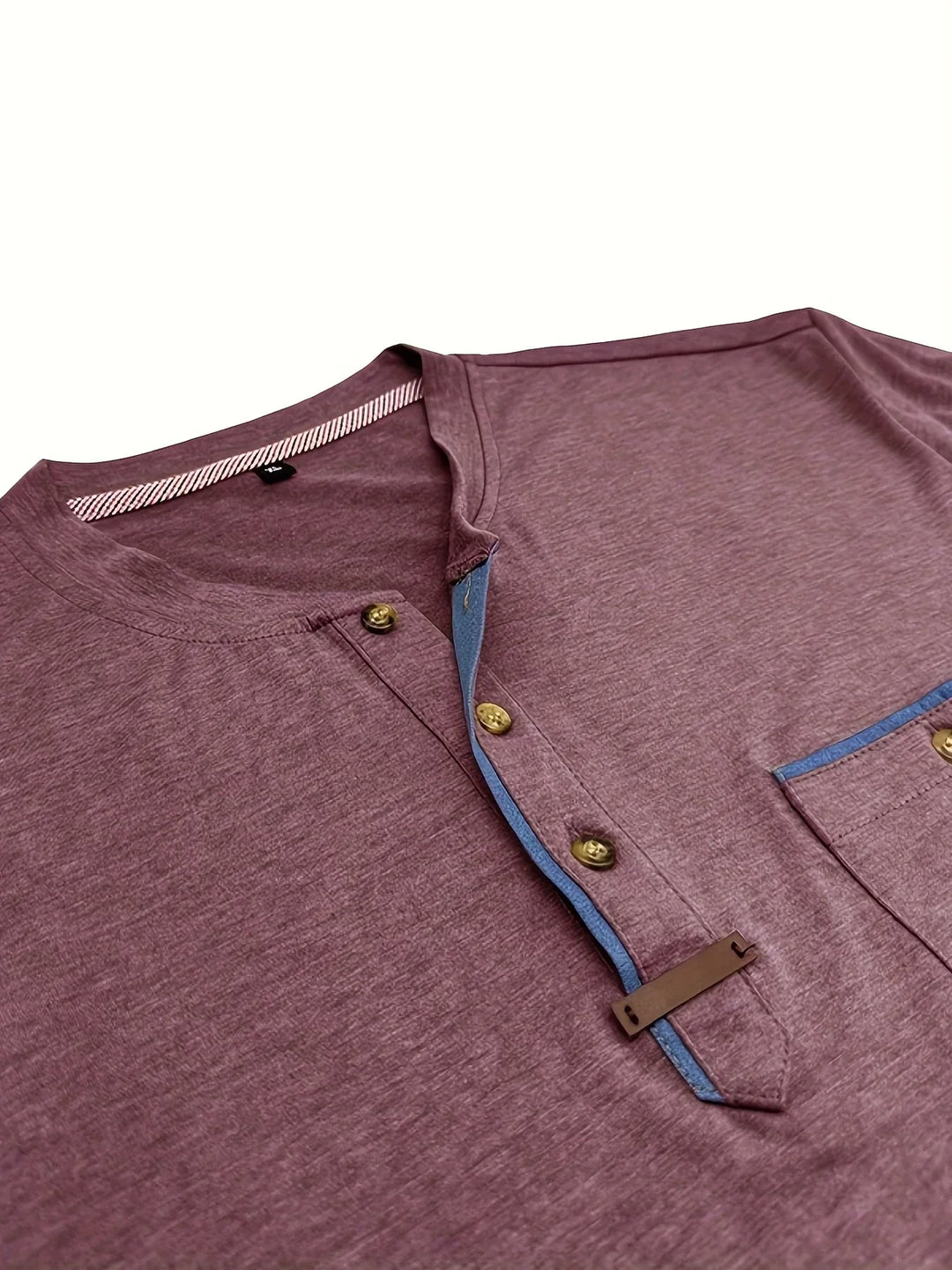 Varo™ | Elegant Round Neck T Shirt With Pocket