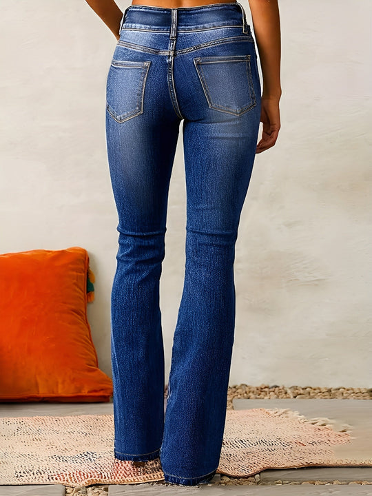 Shira™ | High-Waisted Flared Jeans