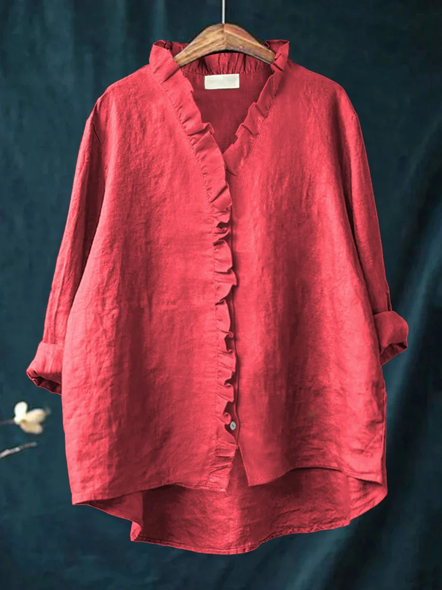 AREAL™ | RUFFLED SHIRT