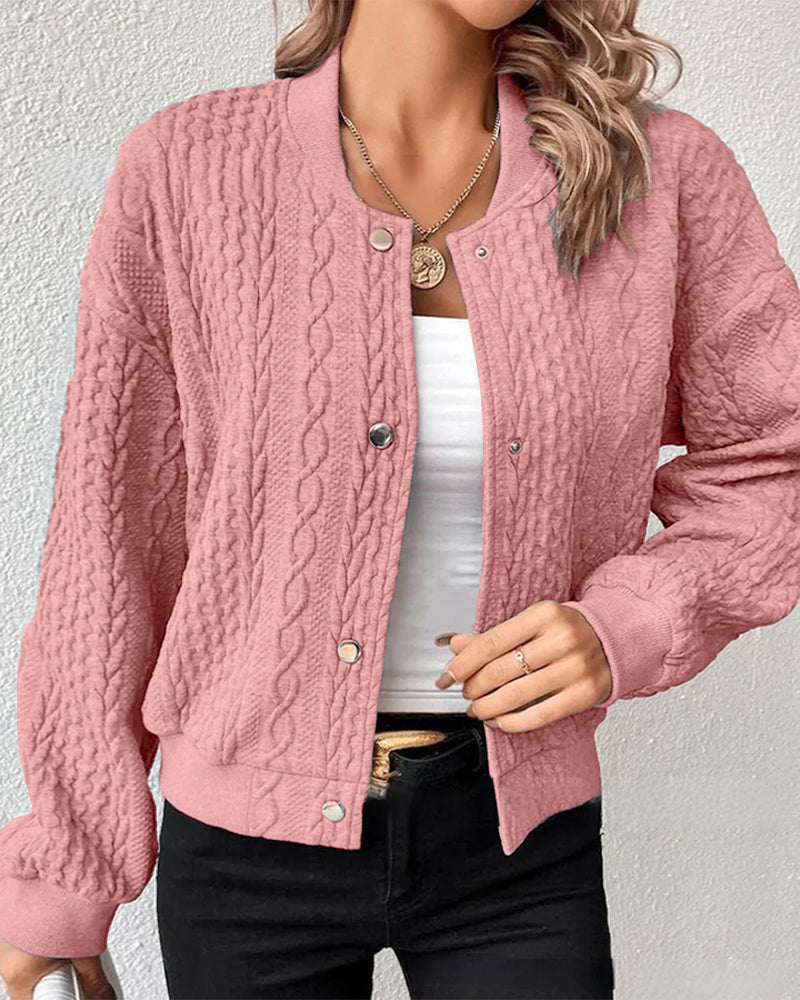 Evelith™ - Elegant Textured Cardigan
