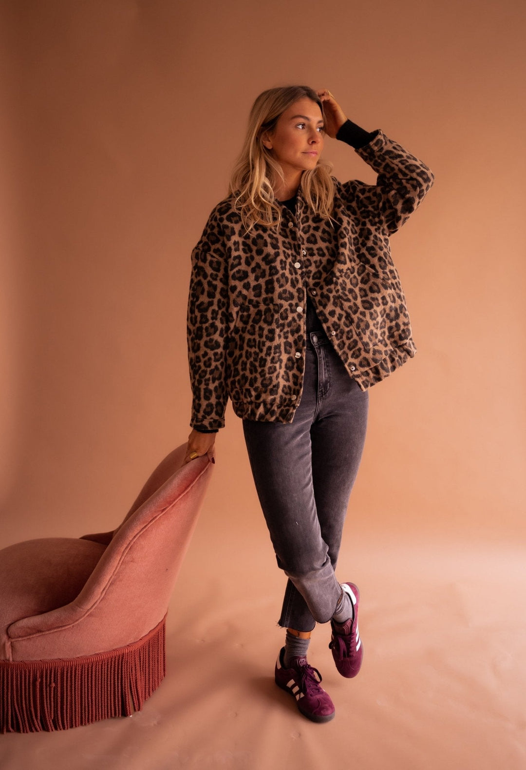 Nova | Trendy Leopard Jacket