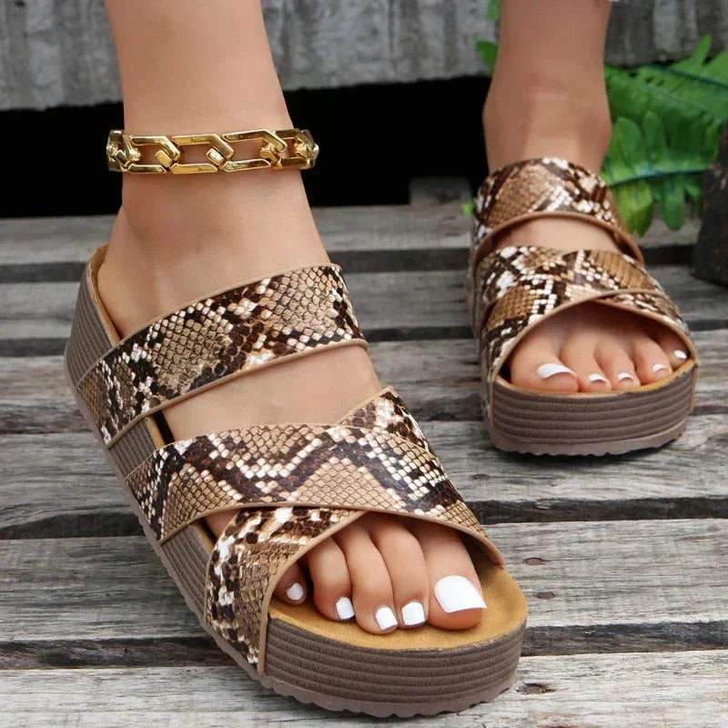 Caelora™ | Orthopedic Leather Sandals Made of High-Quality Material