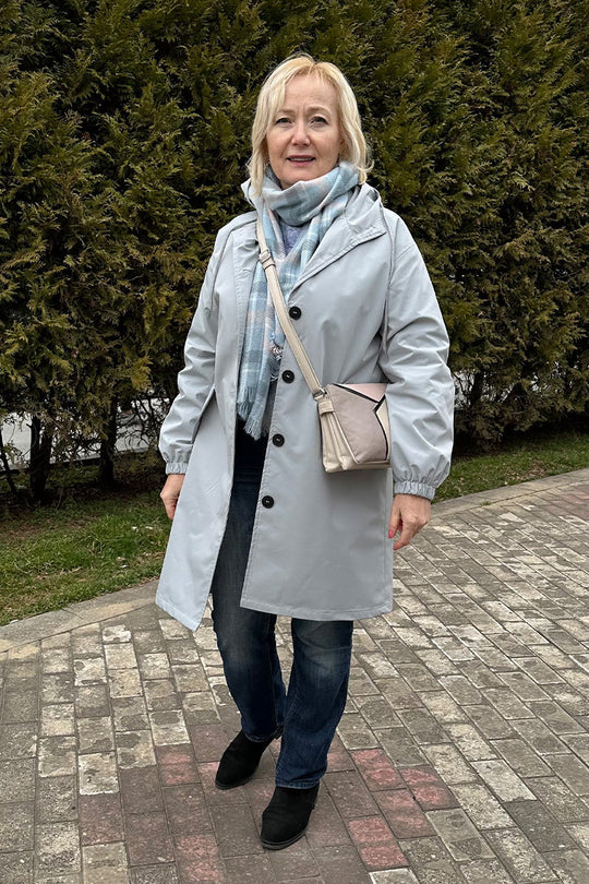 Lumora™ | Water-Resistant Oversized Hooded Jacket