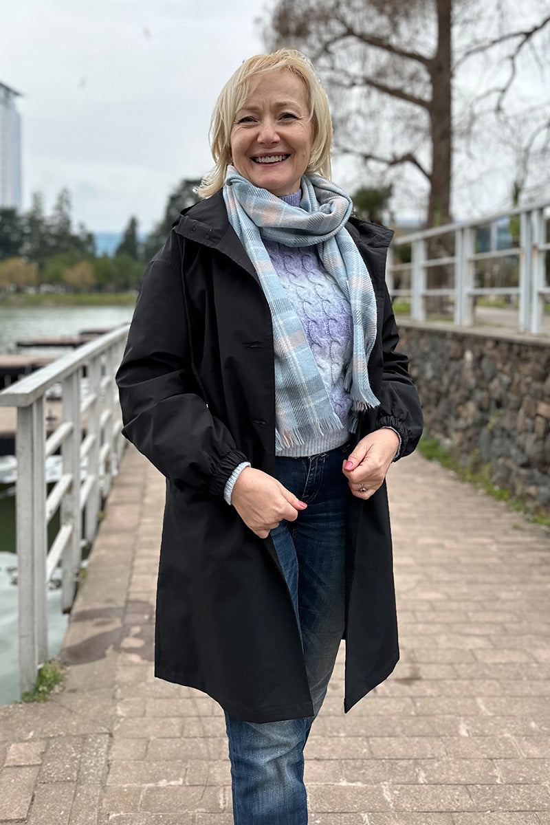 Lumora™ | Water-Resistant Oversized Hooded Jacket